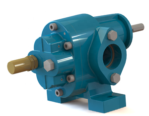 Made in Italy Volumetric Bare Shaft Gear Pump Model B Feet Transferring Lubricant Liquids Stainless Steel 9,1 Cm3/rev - Product Image 1