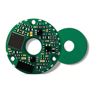 MOSRAC Série C, trou creux, ID4mm OD20mm, épaisseur ultra-fine 8mm, précision 17 bits ±0.05 °   Encodeur absolu inductif simple - Product Image 1