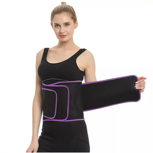 25 acero hueso cremallera corsé cintura Cincher cuerpo moldeadores adelgazamiento goma señoras sudor cintura entrenador cinturón - Product Image 2