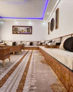 Sièges au sol orientaux, canapé ethnique, canapé Majlis arabe, canapé de style ottoman, ensemble Jalsa arabe, sièges au sol orientaux de luxe - Product Image 5