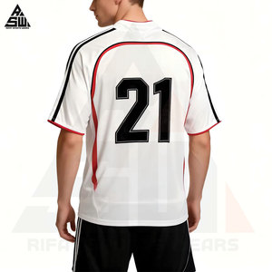 Camisetas de Fútbol Personalizadas Unisex para Adultos, con Logotipo Bordado del Equipo, de Malla de Alta Calidad, Ligeras, de Secado Rápido y Transpirables, OEM - Product Image 3