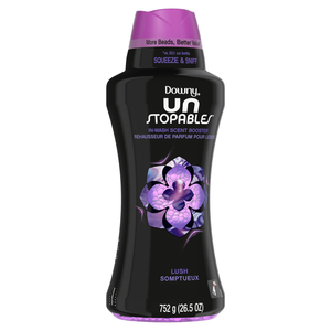 Downy Unstopables <b>Laundry</b> Scent Booster <b>Beads</b> for Washer, Lush, 26.5 oz, Lavender,Vanilla - Product Image 4