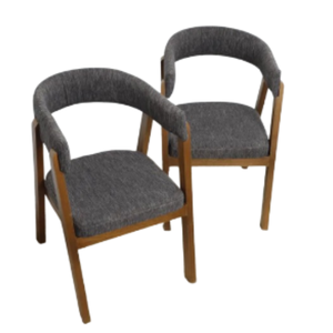 Fauteuil à bascule moderne et élégant en teck de haute qualité pour salon et bureau à domicile, design durable - Product Image 2