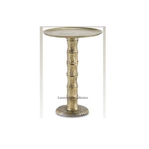 Leaf Designing <b>Gold</b> Plated Superior New Arrival Aluminum <b>Side</b> Coffee <b>Table</b> Round Shape Standard Best Quality <b>Side</b> Coffee <b>Table</b> - Product Image 4