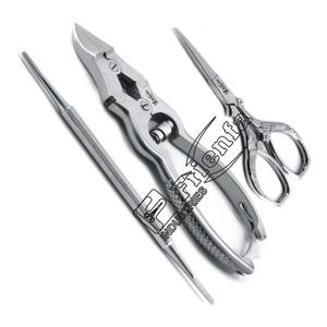 ชุดเครื่องมือความงาม3ชิ้นสำหรับทำเล็บมือเล็บเท้าและเล็บเท้า - Product Image 1