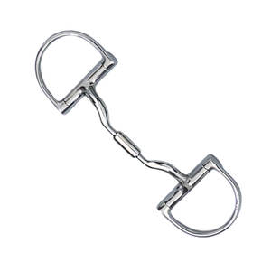 บิตม้าแบบห่วงสแตนเลสคุณภาพสูง ทนทาน สำหรับการขี่ม้าที่สะดวกสบาย-การฝึกขี่ม้า HASHIR INTERNATIONAL - Product Image 4