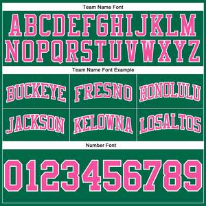 กางเกงขาสั้นบาสเก็ตบอลสีเขียวชมพู-ขาวสีเขียวสำหรับใส่เล่นกีฬาผลิตตามสั่ง - Product Image 3