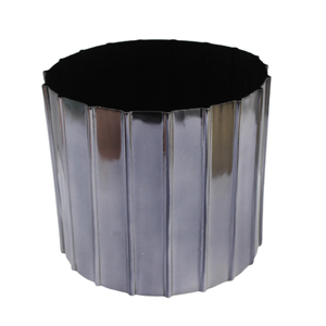 Vente chaude Cuivre Plaqué Aluminium Métal Look Attrayant Intérieur Jardin Décor De Luxe Design Jardinière À La Main En Vrac - Product Image 3