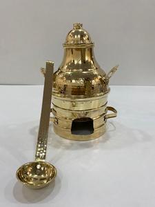 Crystal Engraved Middle Eastern Style Stainless Steel <b>Coffee</b> <b>Maker</b> Arabic <b>Coffee</b> Pot <b>Turkish</b> <b>Coffee</b> Pot Silver Color Dallah Pot - Product Image 6