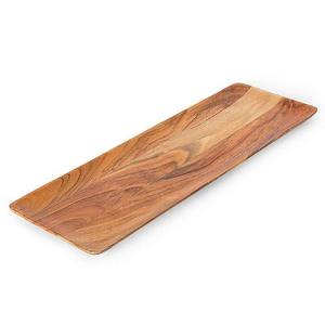 ยกระดับการตกแต่งบ้านของคุณด้วยถาดไม้ยาวหรูหราถาดเสิร์ฟถาดนี้ผสมผสานสไตล์เข้ากับการใช้งานได้จริงในห้องครัว - Product Image 5