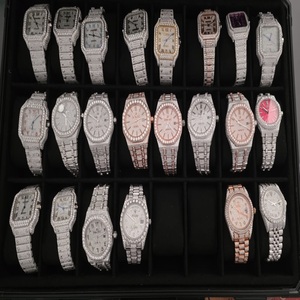 นาฬิกาเพชรเม็ดเดี่ยวทรงหลวมคุณภาพสูงสำหรับผู้ชายและผู้หญิง - Product Image 1