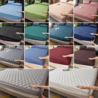 Housse de protection de matelas matelassée en polyester-coton imperméable de qualité supérieure, fabriquée en Chine, exclusive pour l'exportation