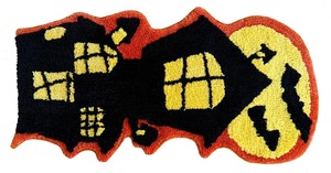 เสื่อผ้าฝ้ายทอมือสไตล์ทันสมัยเป็นมิตรกับสิ่งแวดล้อมเสื่อคลุมอาบน้ำฮาโลวีนซักได้พิเศษสำหรับเด็กปรับแต่งดีไซน์ได้ - Product Image 2