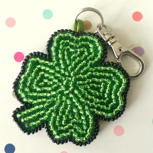 Elegant Christmas Hanging Wood Charms High Quality Hand Embroidered Beaded Tree Stand <b>Accessories</b> Ornamented Beads Embroidery - Product Image 2