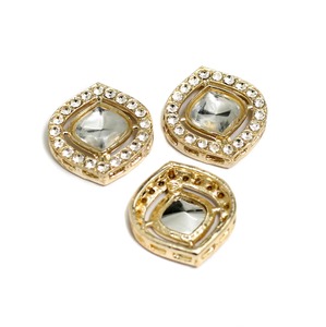 ลูกปัดโลหะผสมสีทองหลากหลายขนาด 19x21 มม. สำหรับทำเครื่องประดับ อุปกรณ์ประกอบเครื่องประดับ รุ่นใหม่ JKK-166 - Product Image 2