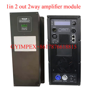 Papan Amplifier Audio Daya Profesional 300W + 800W, Sistem <span class=keywords><strong>2</strong></span> Saluran Kuat untuk Rentang Penuh Monitor Line <span class=keywords><strong>Array</strong></span> Speaker - Product Image 4