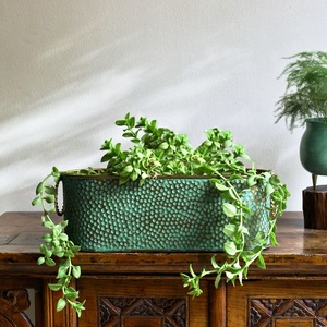 Premium Quality Galvanized Metal <b>Planters</b> Geometric Hanging <b>Wall</b> <b>Planter</b> Pot for Indoor and Outdoor Home Garden Decor - Product Image 4