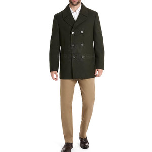 2025 dernière Offre Spéciale de conception sur Peacoat Design sur mesure Couleur et logo Peacoat d'hiver fabriqué au Pakistan - Product Image 3