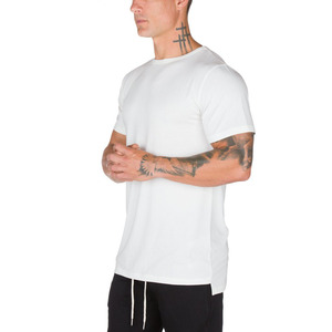 T-shirt en coton et élasthanne pour homme de style urbain-Sonnerie à manches courtes personnalisée Respirant à séchage rapide Sport Running Fitness Muscle - Product Image 6