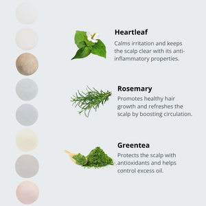 ERIGERON Eco-Friendly Heartleaf <b>Shampoo</b> Bar Refreshing Scalp Travel-Friendly Solid Anti-Frizz Anti-Dandruff for Cleansing - Product Image 2