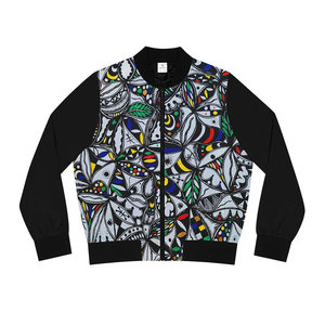 Orisun VI da donna giacca Bomber reversibile in pelle di pecora leggera con Logo personalizzabile in tinta unita - Product Image 2