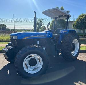 Tracteur agricole New Hollands 70hp 4WD avec herse à disques gratuite de qualité d'origine et d'occasion - Product Image 4