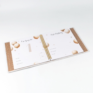 Biểu tượng tùy chỉnh bìa cứng bé năm đầu tiên Bộ nhớ Tạp Chí món quà hoàn hảo cho bà mẹ mới-in sinh nhật ký cuốn sách - Product Image 5