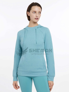 women equestrian <b>hoodie</b> with thumb holes and kangaroo pocket long sleeve athletic fit riding sweatshirt fleece lined for autumn - Product Image 5