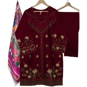 JODHA MERAKI Nouvelle Collection Formelle 3 Pièces Salwar Kameez en Coton pour Soirées Prix 2949/ par Ensemble - Product Image 2