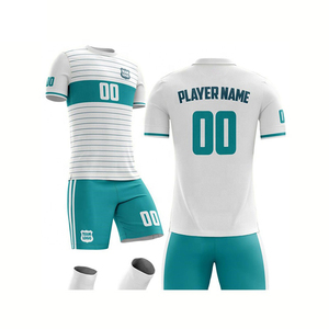 Uniforme de Fútbol Premium 100% Poliéster, Diseño Sólido de Alta Calidad, Manga Corta, Servicio OEM Disponible, Impresión Digital al por Mayor - Product Image 4