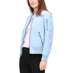 Veste Softshell pour femmes de qualité supérieure pour l'hiver Logo personnalisé Tissu doux Fermeture à glissière Imperméable Caractéristique Style décontracté - Product Image 6