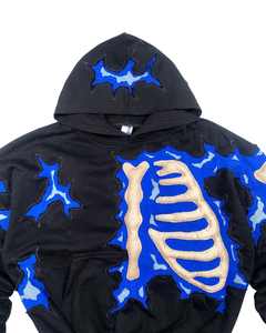 OEM personalizado 100% alta calidad Unisex pulóver Sudadera con capucha para hombre de gran tamaño gráfico algodón poliéster 280 320 GSM patrón sólido bordado - Product Image 5