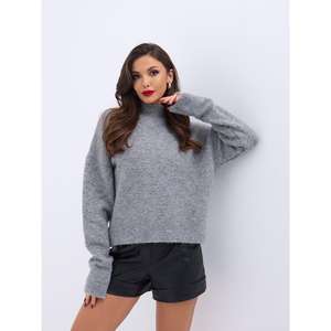 Chaqueta de Punto Casual de Otoño en Gris 43041 CHAQUETA DE PUNTO GRIS - Product Image 1