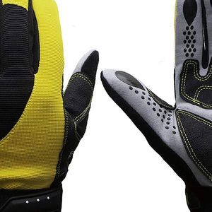 ถุงมือหนังนิรภัยแบบเต็มนิ้วสำหรับผู้ชาย, ถุงมือหนังป้องกันมือประสิทธิภาพสูงป้องกันการลื่นกันความร้อนทนทาน - Product Image 6