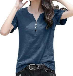 Femmes Filles T-shirts d'été Manches courtes Léopard Battement de coeur Impression Simple Tops T-shirt Vente en gros Printemps Nouveau 2025 - Product Image 6