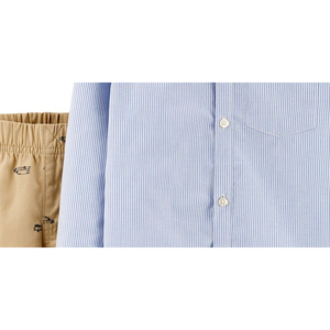 Abbigliamento Sportivo Carter's per Bambini, Set di 2 Pezzi con Pantaloni a Righe Blu, Formale/Casual/Festa, Taglia 3T per Primavera - Product Image 3