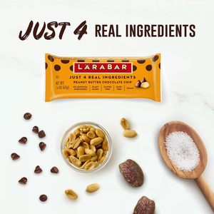 Barre de céréales Larabar au beurre de cacahuète et aux pépites de chocolat, sans gluten, aux fruits et aux noix, 16 unités - Product Image 2