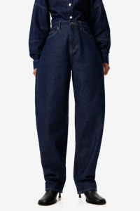 Venta caliente de cintura alta pantalones de pierna recta sueltos al por mayor Casual Washed Long Jeans para mujeres Street Style - Product Image 2