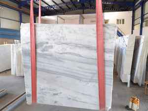 Losas de mármol natural Bianco 2025, baldosas de acabado brillante alto para comedor, precios razonables, hechas en forma de losa grande Turkiye - Product Image 6