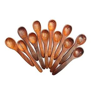 ชุดช้อนส้อมไม้ดีไซน์พิเศษสำหรับโรงแรมและร้านอาหาร ช้อนส้อมไม้สำหรับเครื่องครัว - Product Image 5