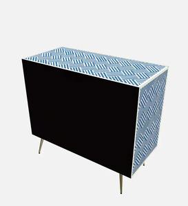 AALIYAN IMPEX Tiroirs de coffre en acier inoxydable artistique Design floral unique Rangement de style vintage pour chambre et salon - Product Image 3