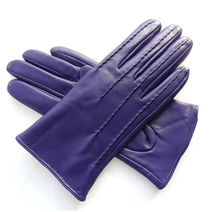 High Quality Men's Winter Leather <b>Touch</b> <b>Screen</b> <b>Gloves</b> Custom OEM Plain Design Casual Style for Outdoor Thermal Quick Dry - Product Image 5