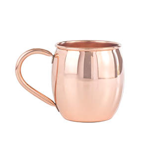 แก้วดื่มน้ำทองแดงบริสุทธิ์สำหรับตกแต่งงานแฮนด์เมดแก้วมักทำมือ - Product Image 4
