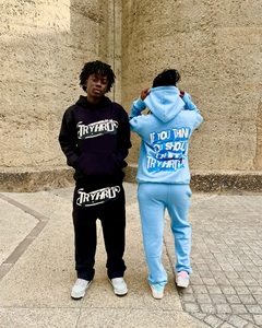 Sweat-shirt de luxe en gros avec logo personnalisé sweat à capuche zippé broderie pour femmes unisexe fermeture éclair complète pull uni sweat à capuche court pour hommes - Product Image 5