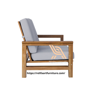 Muebles, sillas y mesas de madera natural para juegos de muebles, barra de mostrador, taburete de hotel y Villa con sillas y sofás de madera - Product Image 3