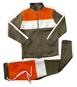 Conjunto de chándal Jogger para hombre con tela transpirable y chaqueta con cremallera para hacer ejercicio, viajar y comodidad diaria - Product Image 3