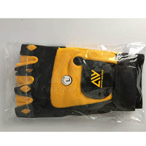 AFIFA WEARS Gants de sport antidérapants et imperméables de qualité supérieure, design personnalisé, en polyester et cuir ultra-résistants, respirants, pour la musculation - Product Image 4