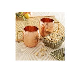 แก้วทองแดงสำหรับมอสโกมิวล์แก้วมักทำจากทองแดงทุบสำหรับร้านอาหารสำนักงานโรงแรมสินค้าหัตถกรรม - Product Image 1