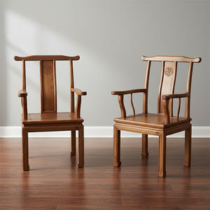 Quaint PT CHINDING C22J-1 Chinese Classical <b>High</b> <b>Back</b> Executive Dining <b>Chair</b> (Small) with Indonesian Legal Wood Certification - Product Image 6
