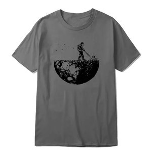 Impreso de lujo de algodón pesado 5 Spandex Camisetas Camiseta de manga corta hombres Streetwear camiseta personalizada camisetas gráficas de gran tamaño - Product Image 6